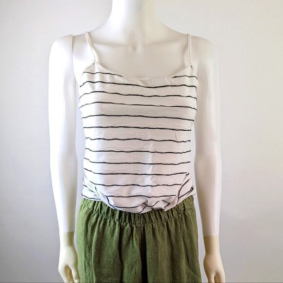 Loft Striped Tank Top M - Picture 1 of 8